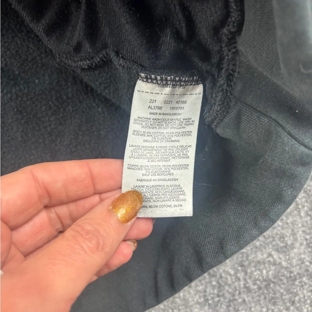 COLUMBIA Women’s Black Sunday Summit Oversize Funnel Pullover quilted sleeve - L - Picture 7 of 7